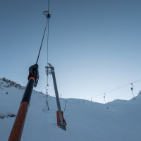Schlepplift Grand Tsay, Februar 2023