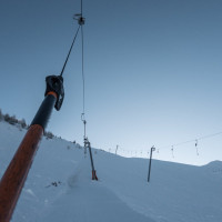 Schlepplift Grand Tsay, Februar 2023