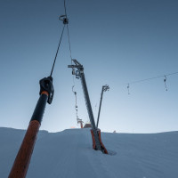 Schlepplift Grand Tsay, Februar 2023