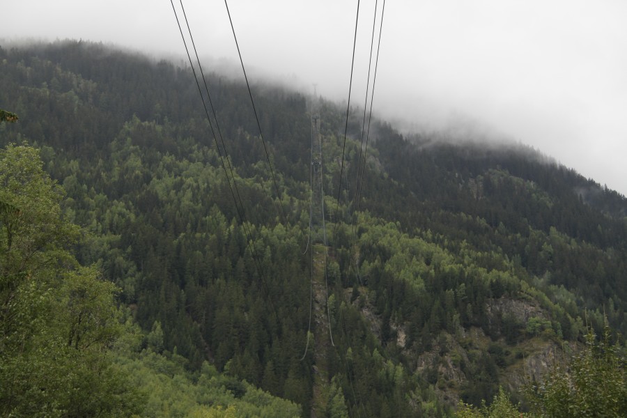 Luftseilbahn Chamonix-Flégère, August 2011