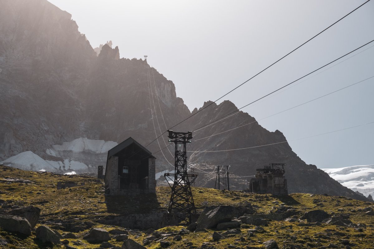 Luftseilbahn La Para-Les Glaciers, August 2023