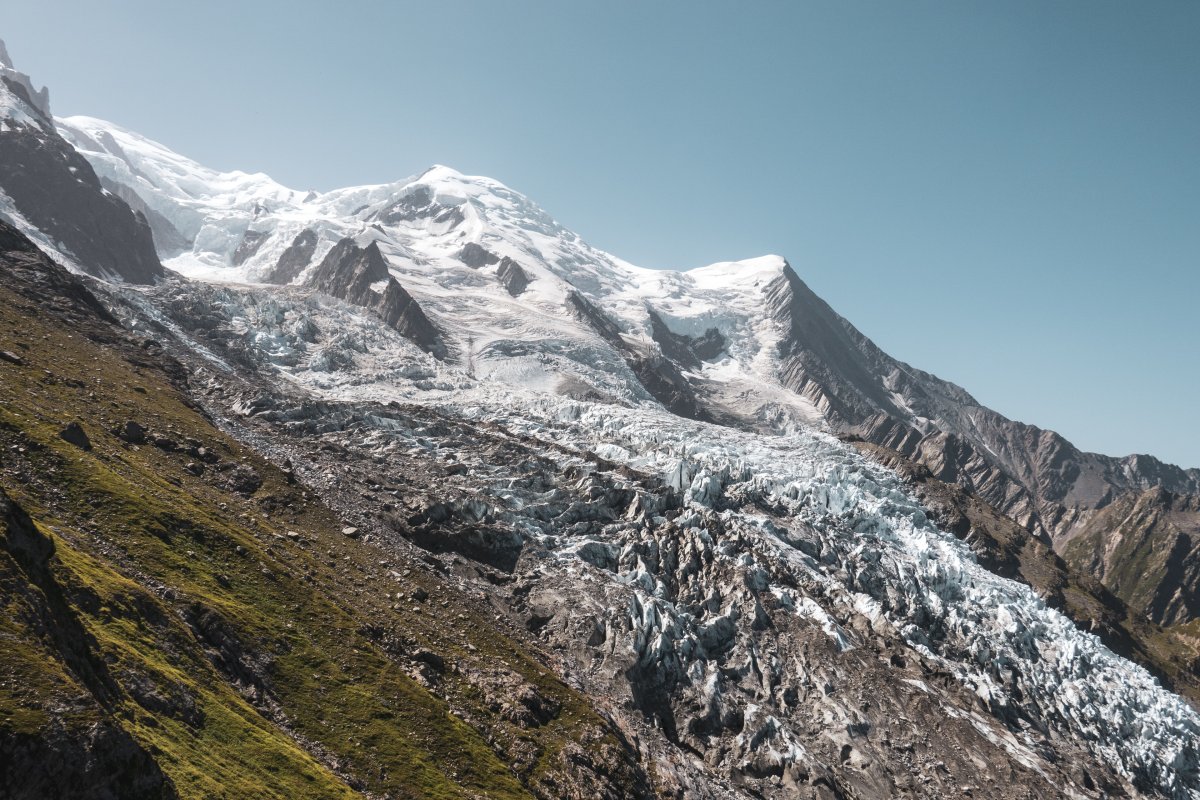 Glacier des Bossons in Chamonix