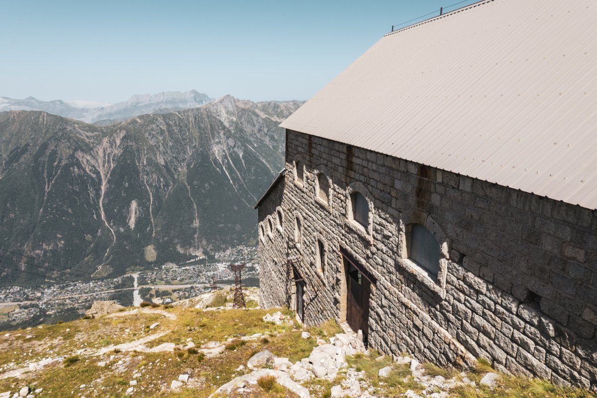Gare des Glaciers in Chamonix