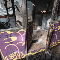 Talstation der Luftseilbahn La Para-Les Glaciers, August 2023