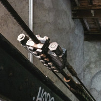 Talstation der Luftseilbahn La Para-Les Glaciers, August 2023