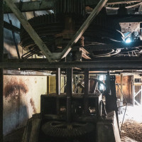 Bergstation der Luftseilbahn Chamonix-La Para, August 2023