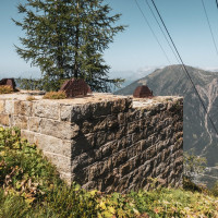 Luftseilbahn La Para-Les Glaciers, August 2023