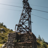 Luftseilbahn La Para-Les Glaciers, August 2023