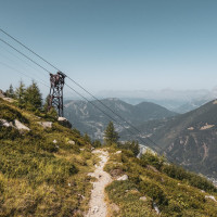 Luftseilbahn La Para-Les Glaciers, August 2023