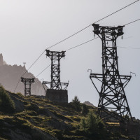 Luftseilbahn La Para-Les Glaciers, August 2023