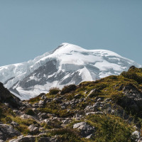 Wanderweg zur Station des Glaciers, August 2023