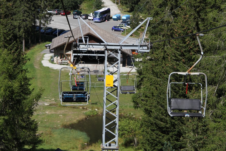 Sesselbahn Champex-La Breya, August 2011