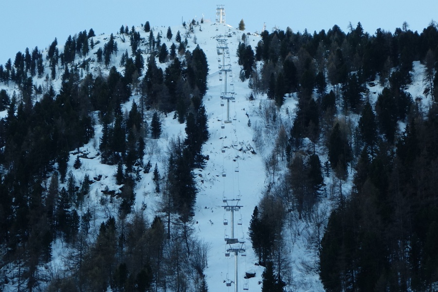 Sesselbahn Champex-La Breya, März 2014
