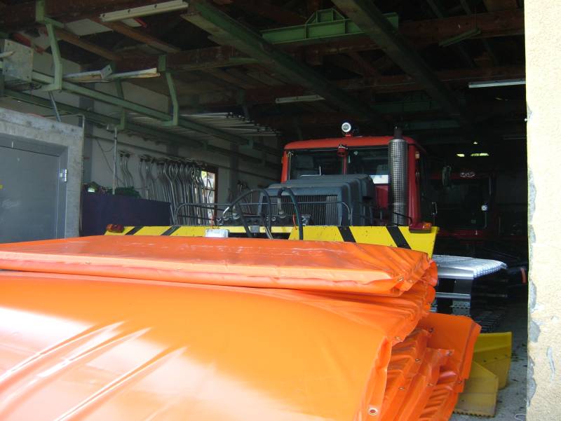 Bergstation der ehemaligen Kabinenbahn Pra Perron-La Montagnette, Juli 2006