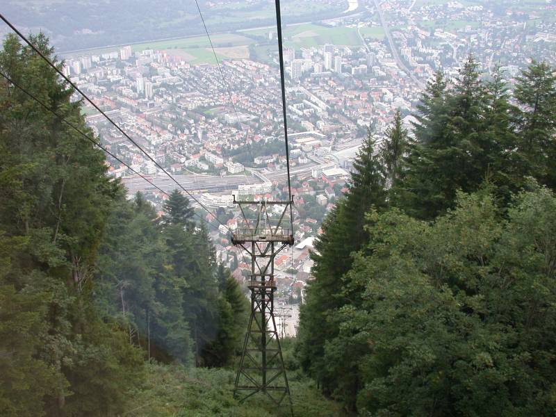 Luftseilbahn Chur-Känzeli, August 2005