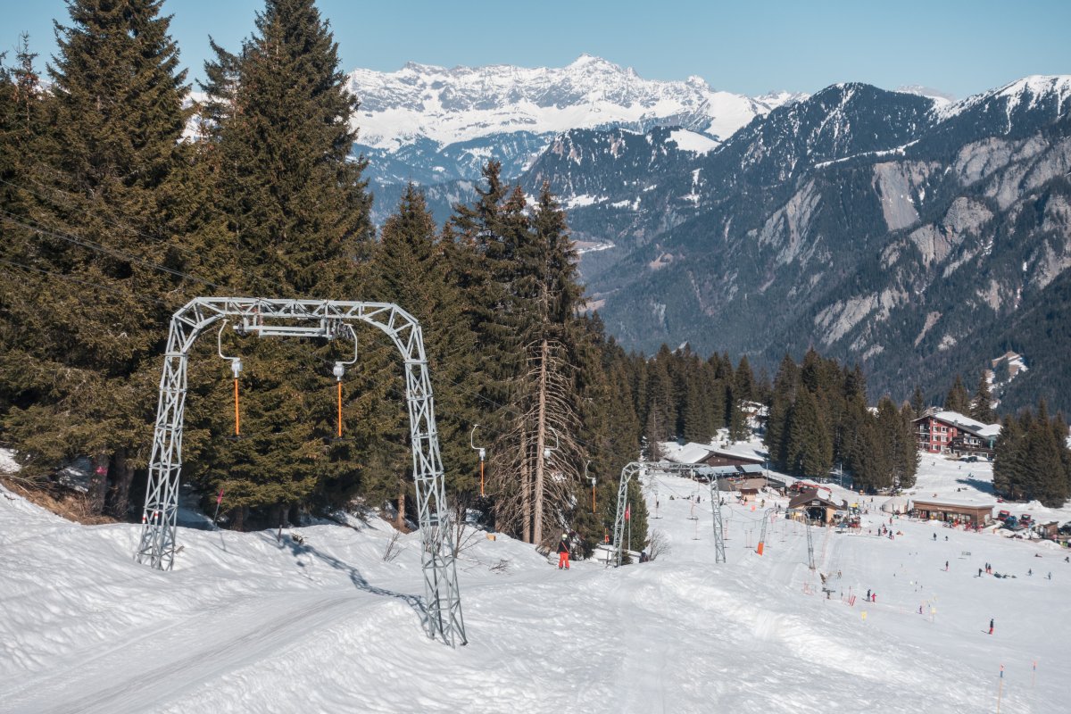 Schlepplift Brambrüesch-Hühnerköpfe, März 2021