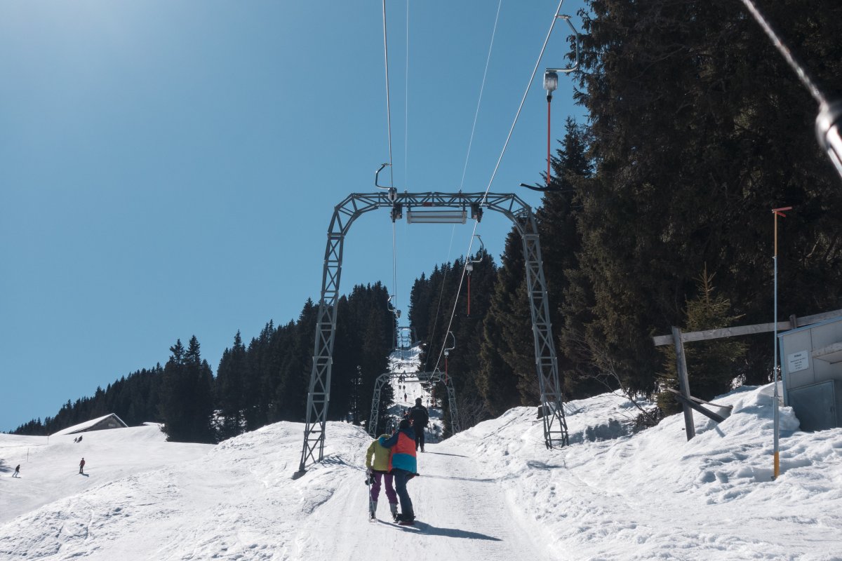 Schlepplift Brambrüesch-Hühnerköpfe, März 2021