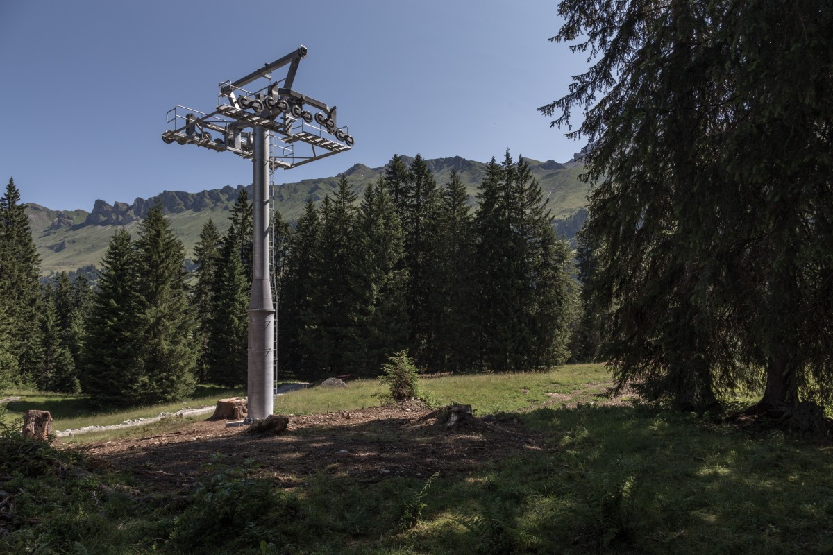 Sesselbahn Parpan-Obertor, Juli 2015