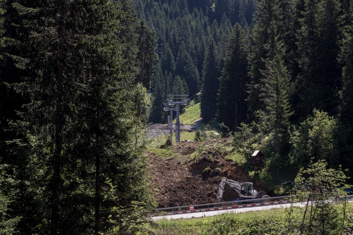 Sesselbahn Parpan-Obertor, Juli 2015