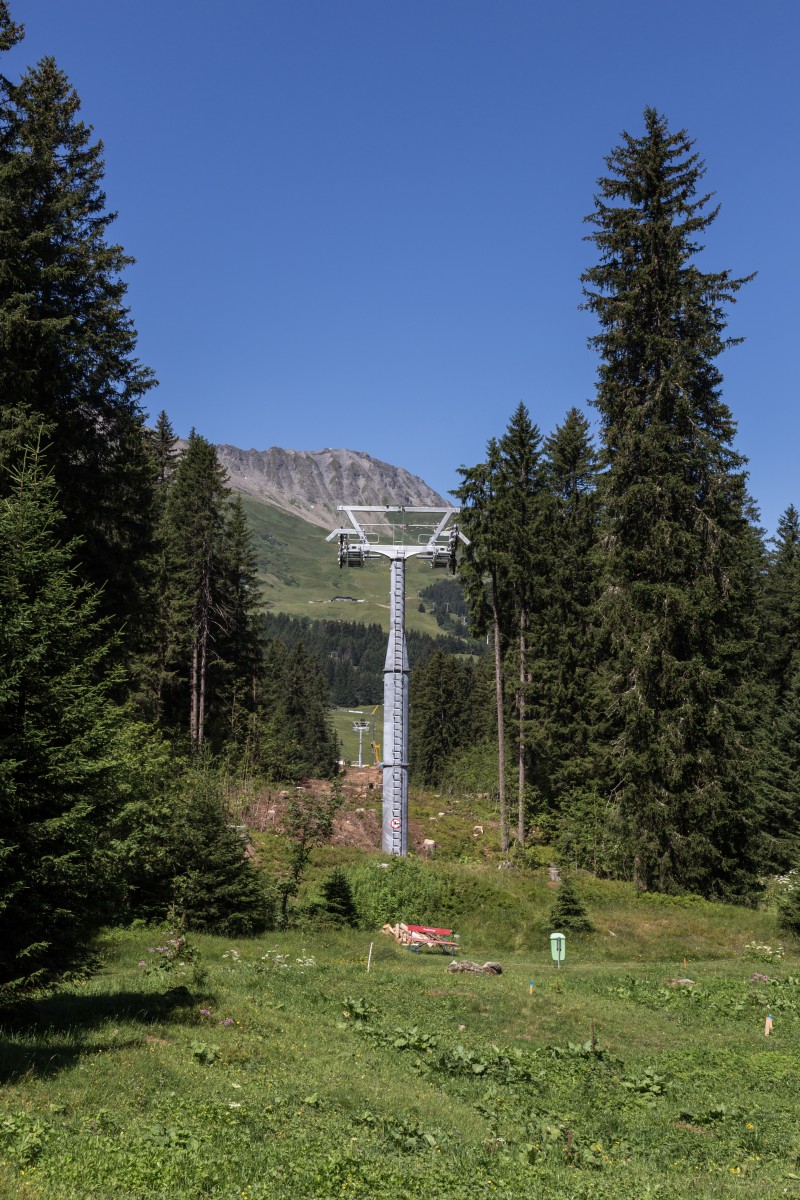 Sesselbahn Parpan-Obertor, Juli 2015