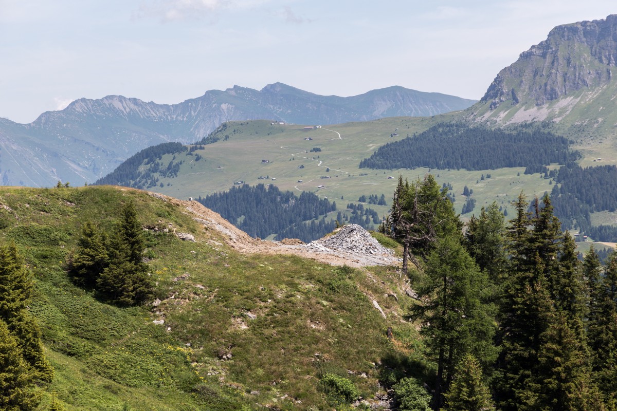 Kabinenbahn Churwalden-Alp Stätz, Juli 2015