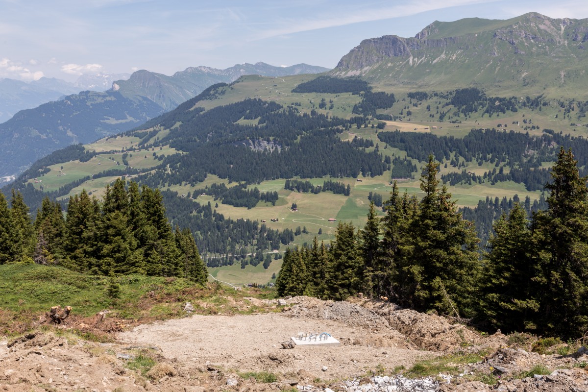 Kabinenbahn Churwalden-Alp Stätz, Juli 2015