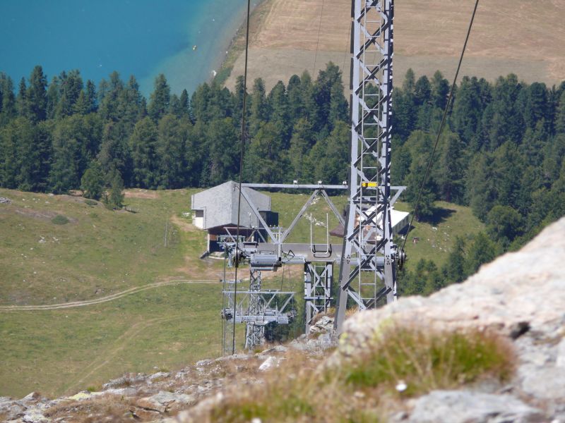 Sesselbahn Alp Surlej-Murtèl, August 2007