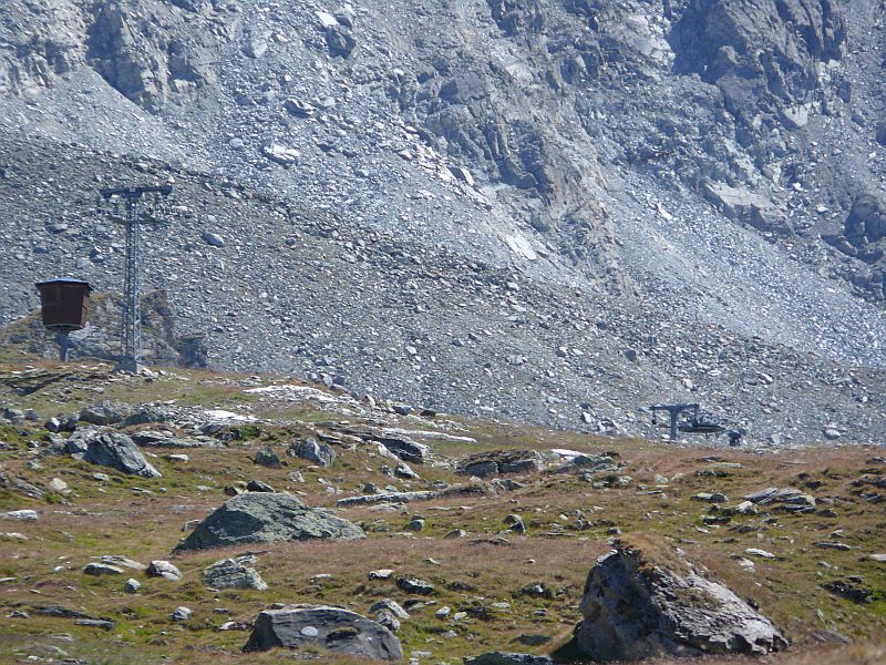 Bergstation des Schlepplifts Curtinellas, August 2007