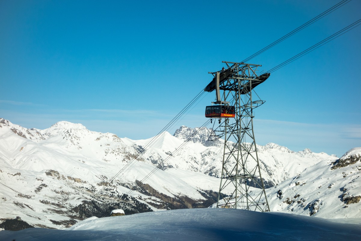 Luftseilbahn Surlej-Murtèl, Dezember 2014