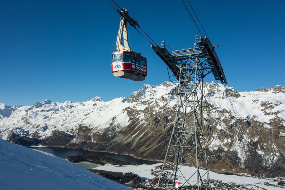 Luftseilbahn Sils Maria - Prasüra