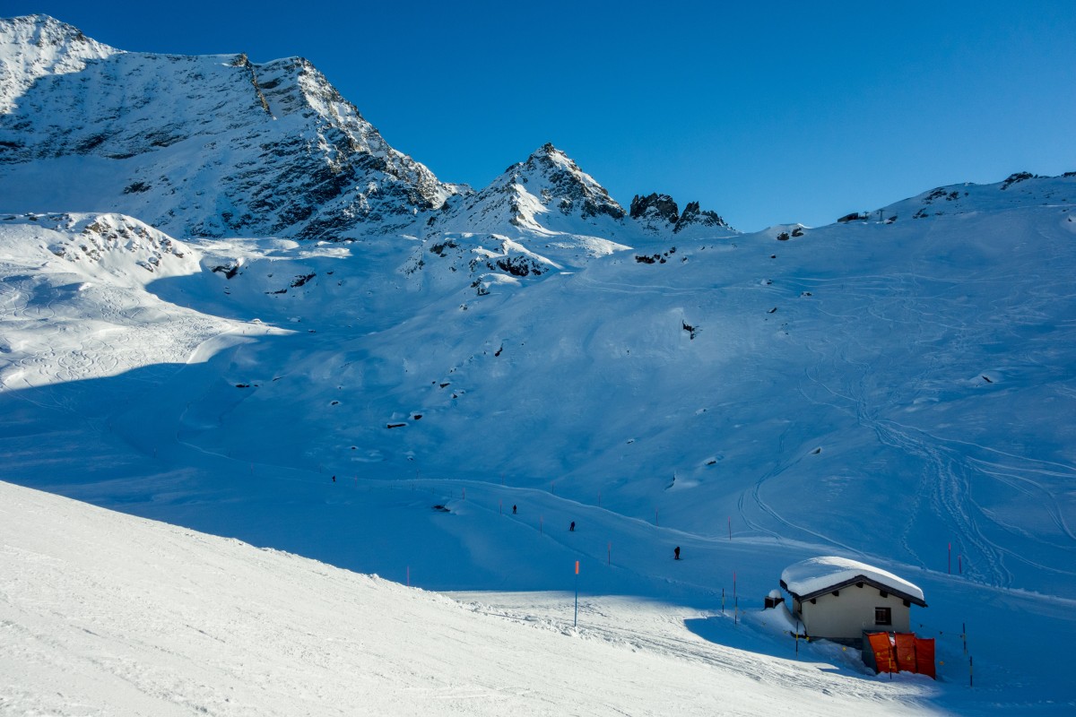 Ehemalige Talstation des Schlepplifts Furtschellas