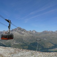 Luftseilbahn Surlej-Murtèl, August 2007