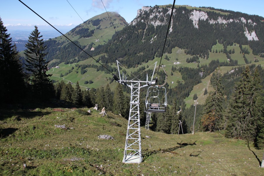 Sesselbahn Alpboden-Haldigrat, September 2012