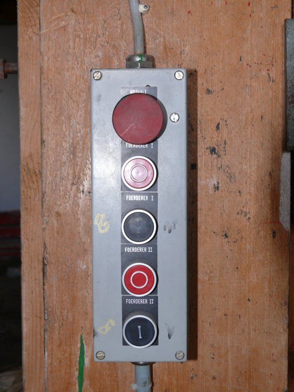 Steuerungselement der Kabinenbahn, Juli 2009