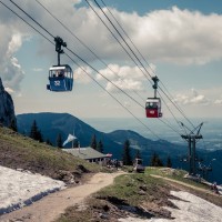 Kabinenbahn Aschau-Kampenwand, Juni 2019