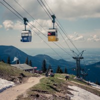 Kabinenbahn Aschau-Kampenwand, Juni 2019