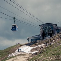Kabinenbahn Aschau-Kampenwand, Juni 2019