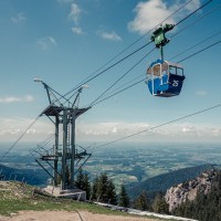 Kabinenbahn Aschau-Kampenwand, Juni 2019