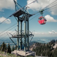 Kabinenbahn Aschau-Kampenwand, Juni 2019
