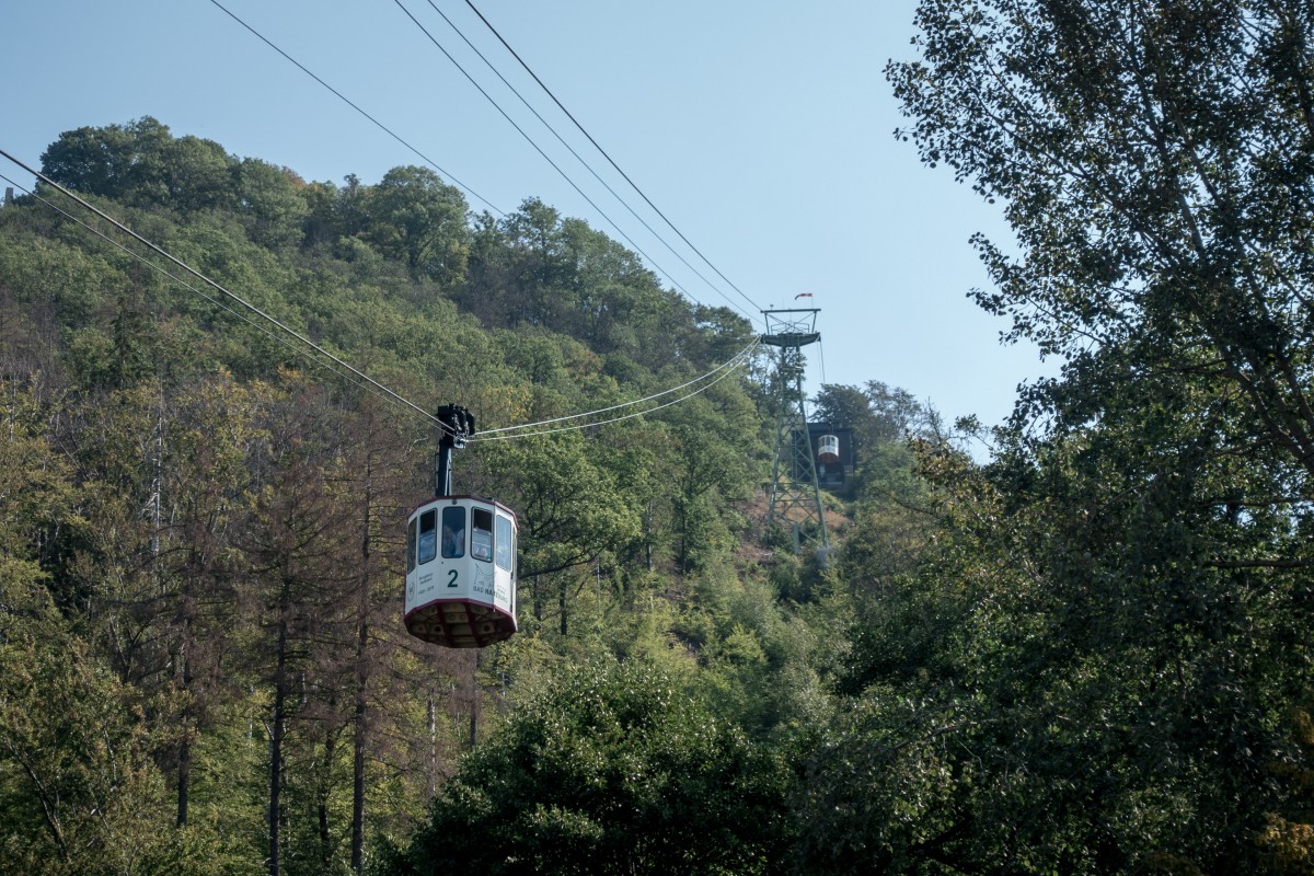 Luftseilbahn Bad Harzburg-Burgberg, August 2019