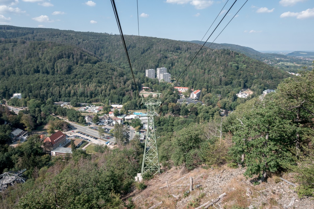 Luftseilbahn Bad Harzburg-Burgberg, August 2019