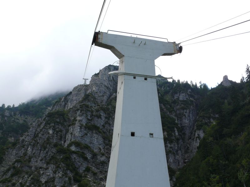 Luftseilbahn Bad Reichenhall-Predigtstuhl, August 2007