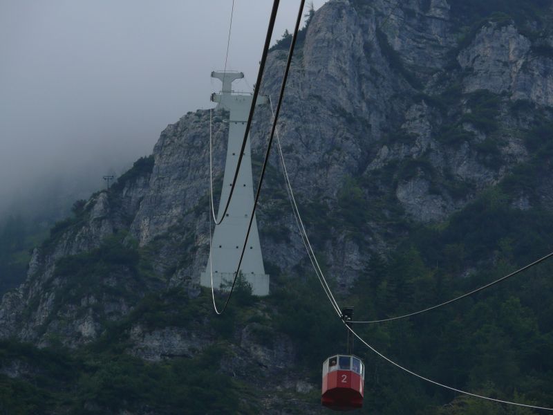 Luftseilbahn Bad Reichenhall-Predigstuhl, August 2007