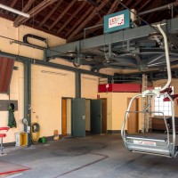 Talstation der Sesselbahn Cochem-Pinnerkreuz, Mai 2017