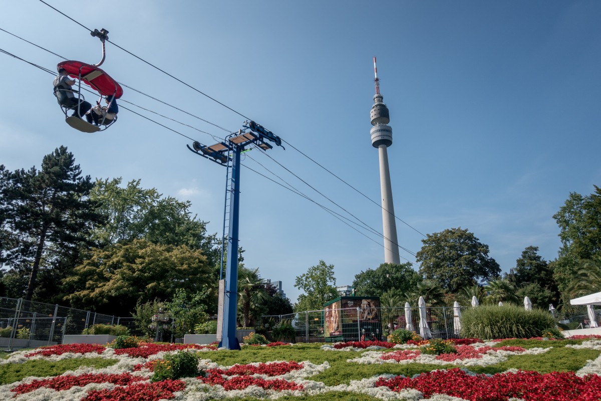 Kabinenbahn Westfalenpark, August 2019
