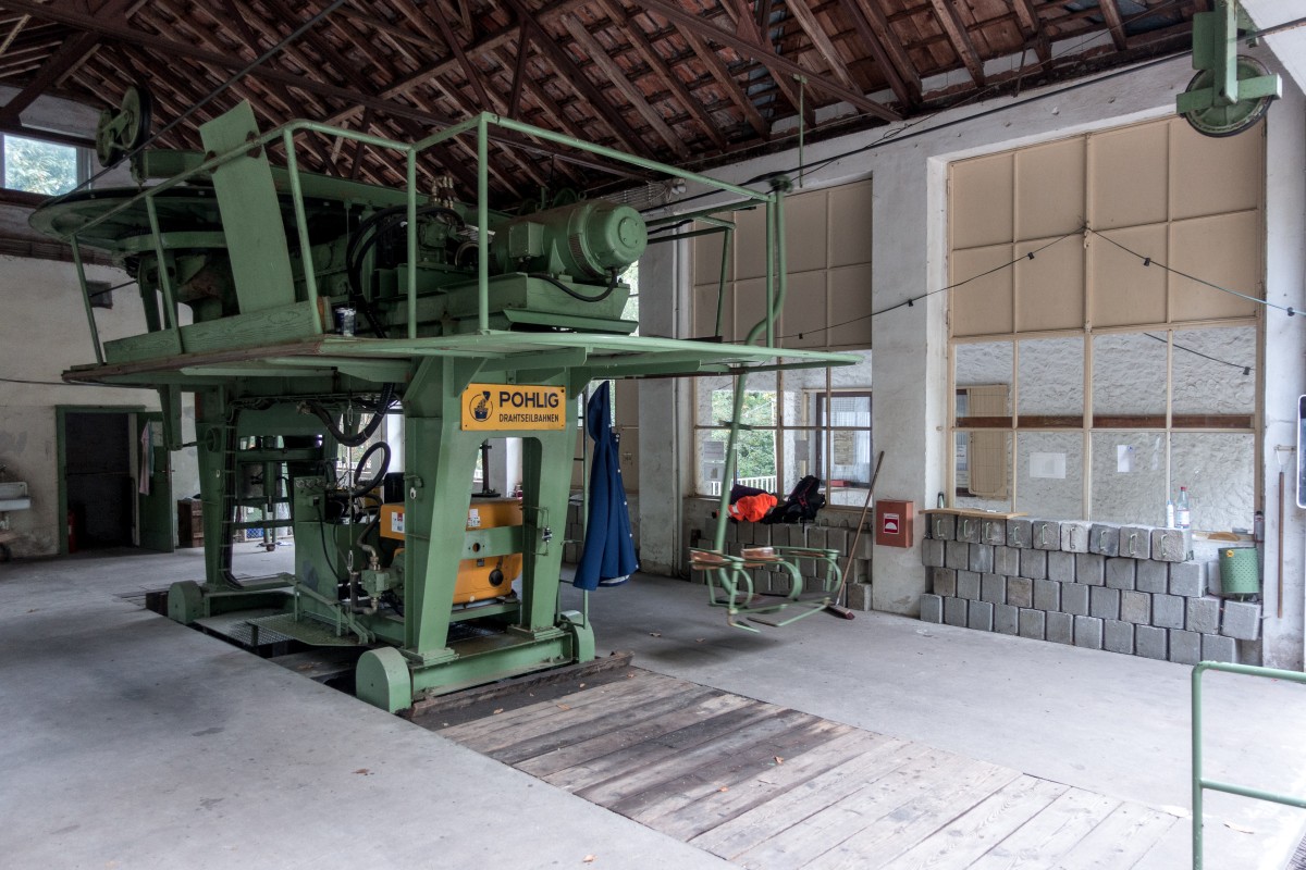 Sesselbahn Edenkoben-Rietburg, Oktober 2018