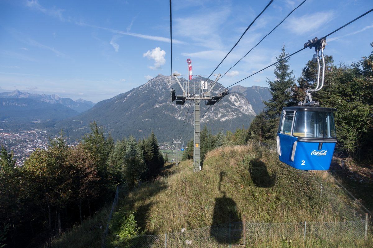 Kabinenbahn Garmisch-Partenkirchen - Wank