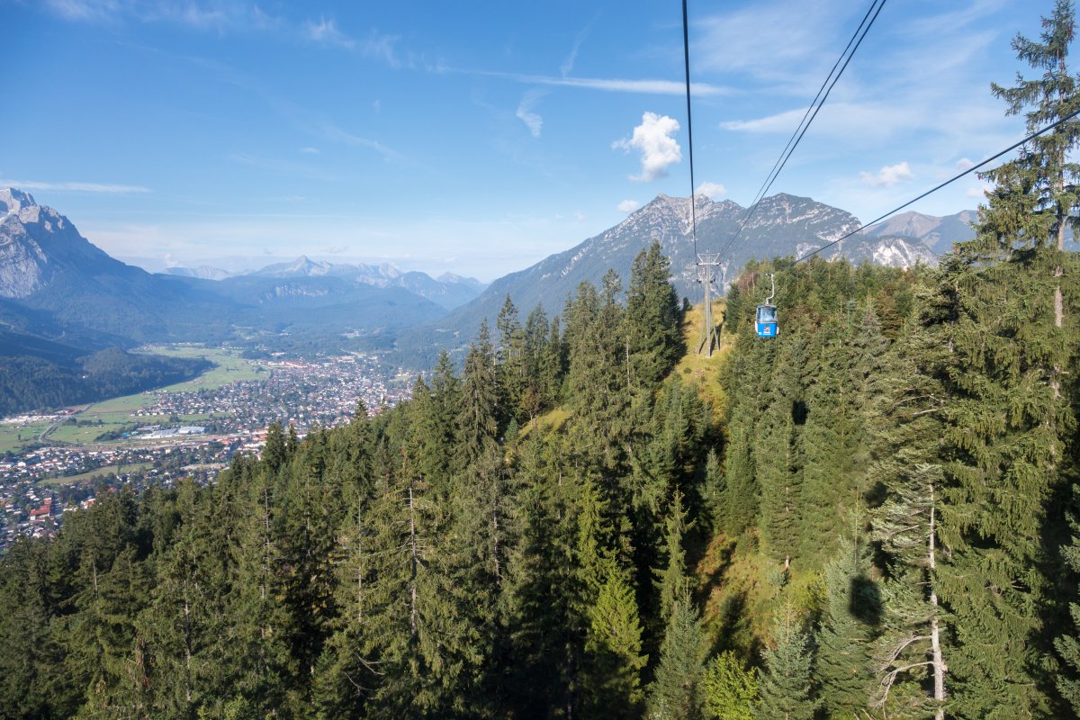 Kabinenbahn Garmisch-Partenkirchen - Wank