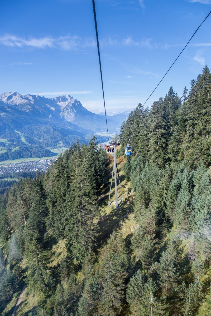 Kabinenbahn Garmisch-Partenkirchen - Wank