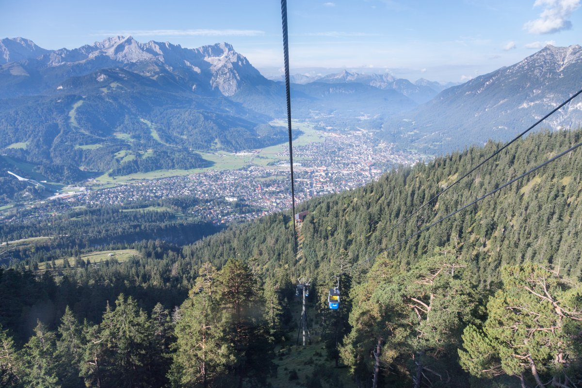 Kabinenbahn Garmisch-Partenkirchen - Wank